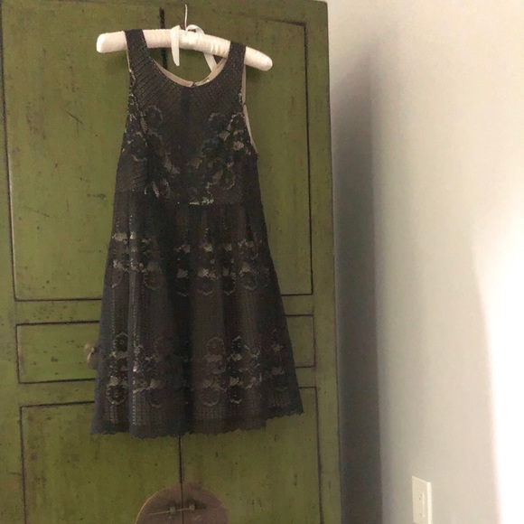 Free People Black Lace dress - Picture 2 of 6